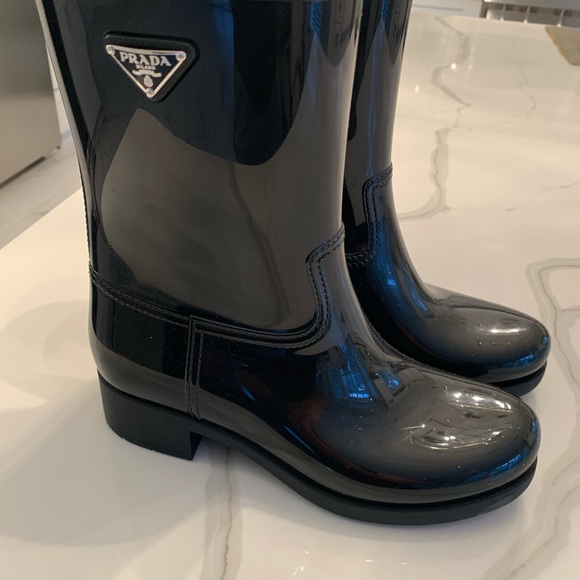 Prada Shoes - Prada rain boots size 7